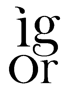 igor logo, fashion brand